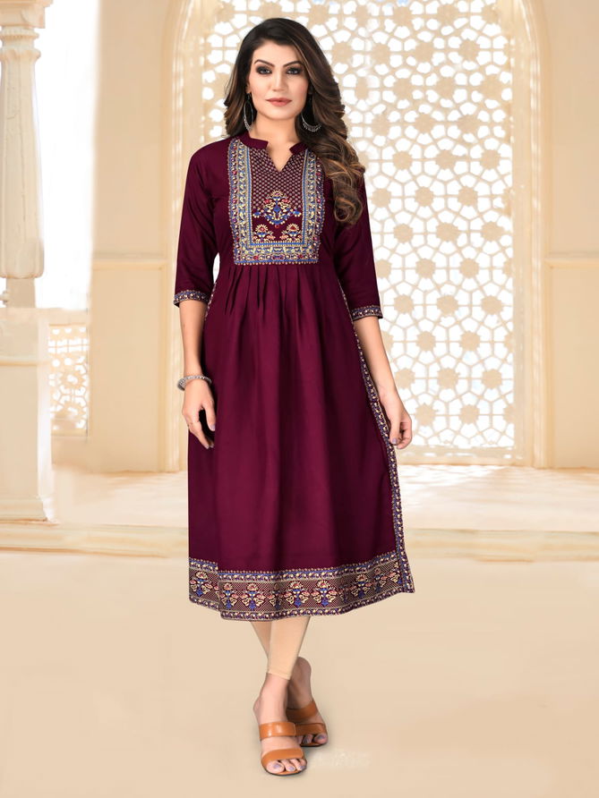 Janvi Nayra 2 Ethnic Wear Wholesale Designer Kurtis Catalog
